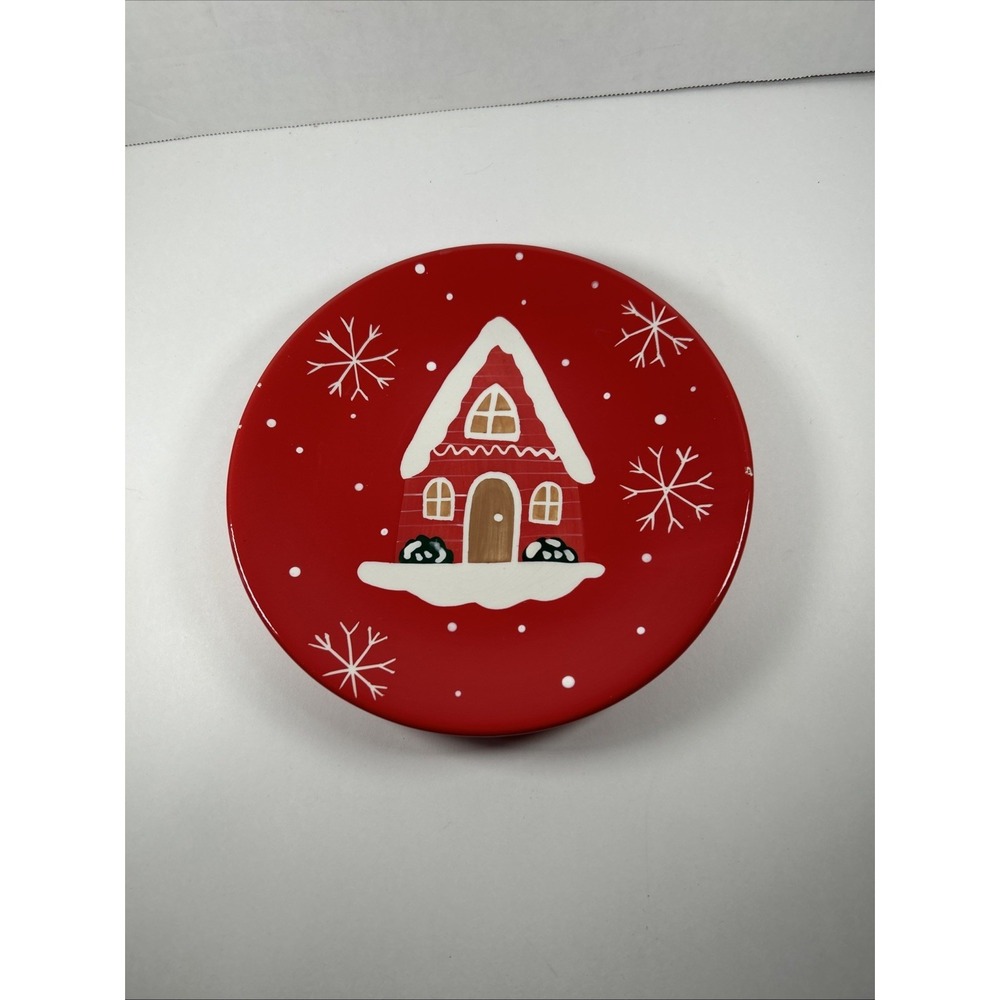 Vintage 2005 Home Garden‎ Party 8 Inch Stoneware Plate
